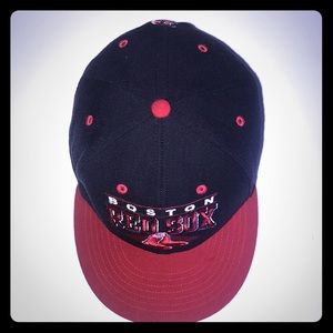 Red and Black Boston Red Sox SnapBack